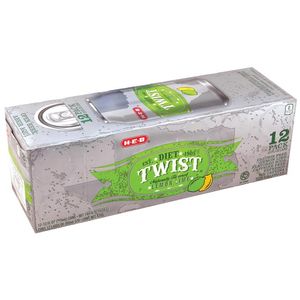 Refresco Twist Lemon Lime Diet 12 Pack 355ml 1 Pz