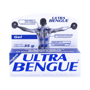 Ultra Bengue Analgesico Desinflamatorio Azul 35 g