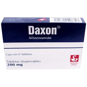 Daxon 200mg 6 Tab Disp Nitazoxanida 6 Pz