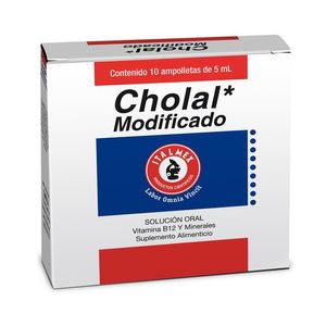 Cholal Mod S-Alime Ampolletas 5ml 10 Pz