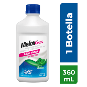 Sanofi Melox Plus Suspensión Menta 360 ml