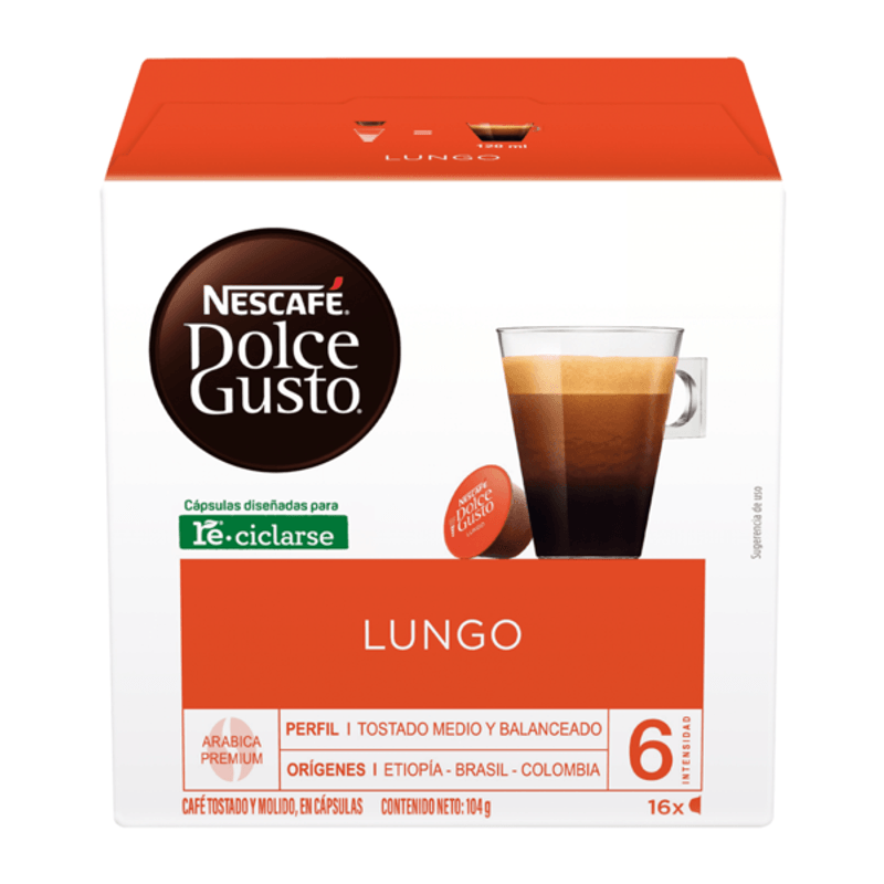 Café en cápsula Starbucks by Nescafé Dolce Gusto Latte Macchiato 12 Cápsulas  129 g - H-E-B México