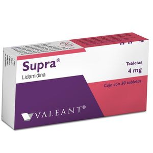 Supra 4 Mg 30 Tab Lidamidina 30 Pz