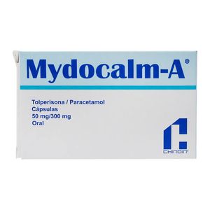 Mydocalm a 50/300 Mg 30cap Paracetamol,Tolperisona 30 Pz