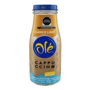 Café Cappuccino Clásico Light 281 Ml