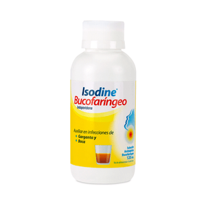 Antiséptico Isodine Bucofaríngeo 120 Ml