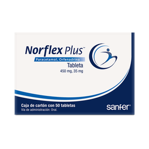 Norflex Plus 35/450 Mg 50 Tab 50 Pz