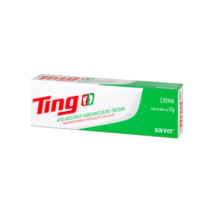 Antimicótico Ting Crema 72 g Ting-Ir Crema en Tubo 72 Gr