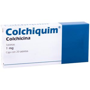 Colchiquim 1 Mg 20 Tab Colchicina Gen 20 Pz