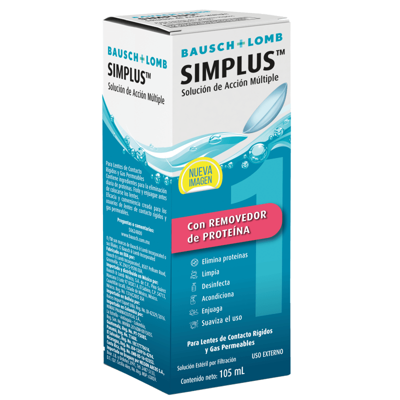 Bausch Lomb Simplus Solucion 105 Ml Mi Tienda del Ahorro