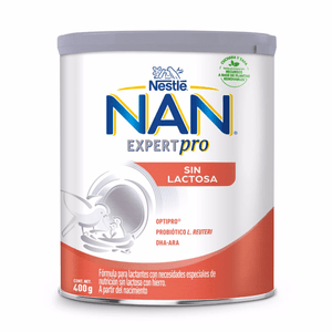 Fórmula Para Lactantes Expert Pro Sin Lactosa 0 a 400 Gr