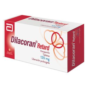 Dilacoran Retard 120 Mg 30 Tab Verapamilo 30 Pz