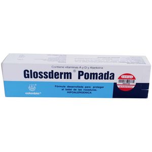 Columbia Glossderm Pomada Alantoina Vitamina A Y D Tubo 95 g