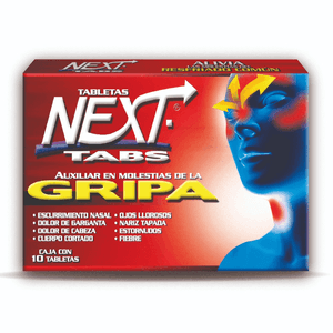 Next Tabs Antigripal con 10 pz