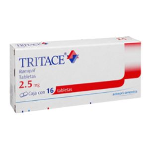 Tritace 2.5 Mg 16 Tab Ramipril 16 Pz