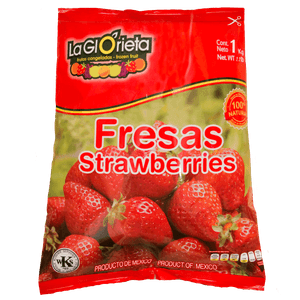 Fruta Congelada Fresas Enteras 1 Kg