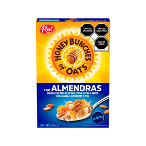 Post Cereal Honey Bunches Of Oats Almendras 340 g