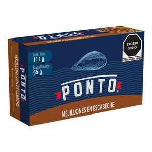 Ponto Mejillones Escabeche 111 g