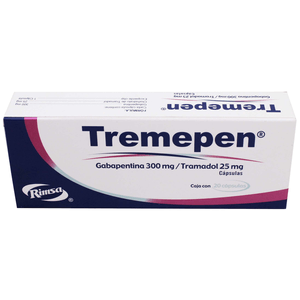 Tremepen 300/25 Mg Caps 20 20 Pz