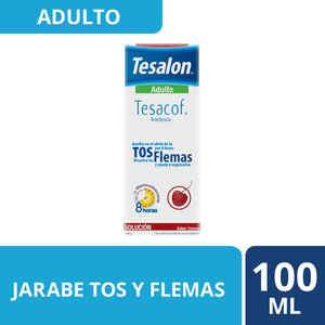 Tesalon Tesacof Jarabe Adultos Tos Con Flemas 100 ml