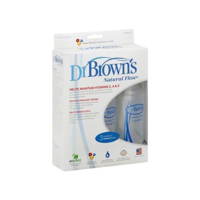 Dr Browns Biberón Standard 3-Pack 3 Pz - H-E-B México