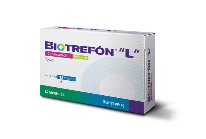 Italmex Biotrefon L C/ 12 Sobres Cobamamida 12 Pz - H-E-B México