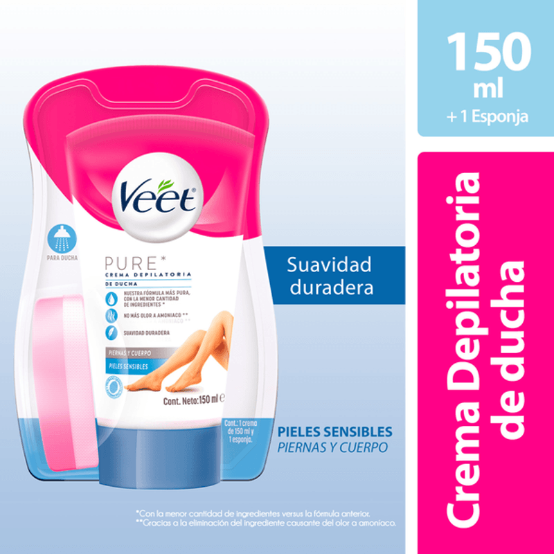 VEET Men Crema Depilatoria de Ducha para Cuerpo 150ml de OFERTA