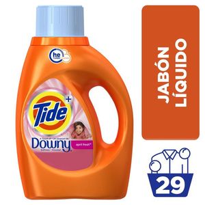 Tide Detergente Liquido Downy April Fresh 1.36 L