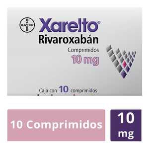 Xarelto 10 Mg 10 Tab Rivaroxaban 10 Pz