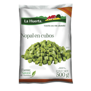 Vegetales Congelados Nopal en Cubos 500 Gr