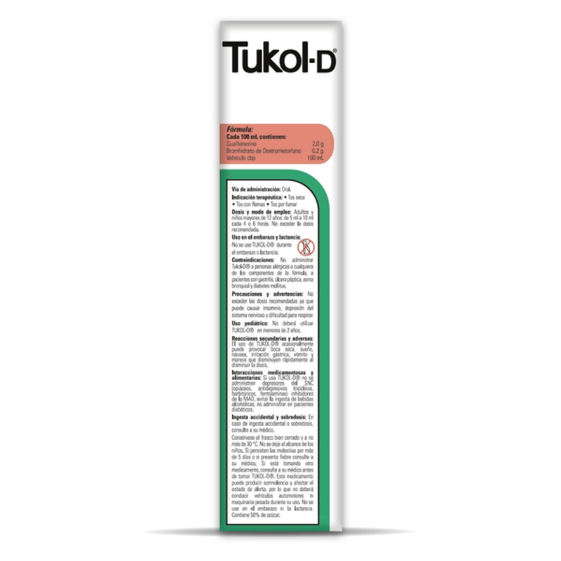 Tukol-D Jarabe para Tos Adulto 125 ml