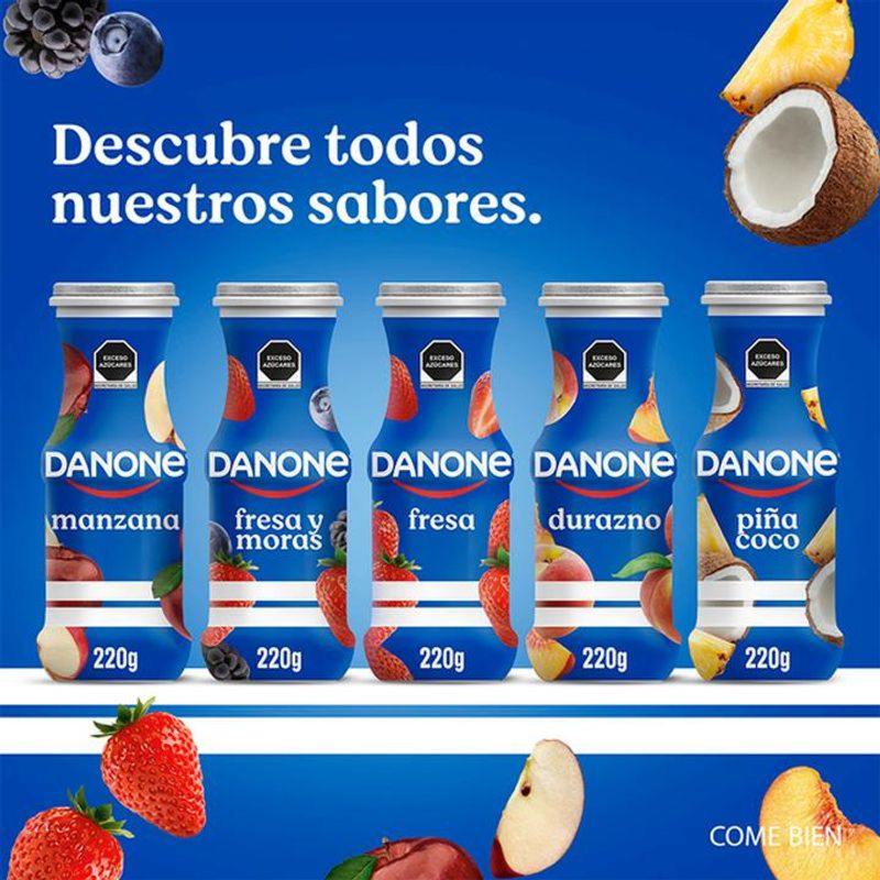 Básicos en AlimentosYogurt Danone Fresa Bebible 220 MLL