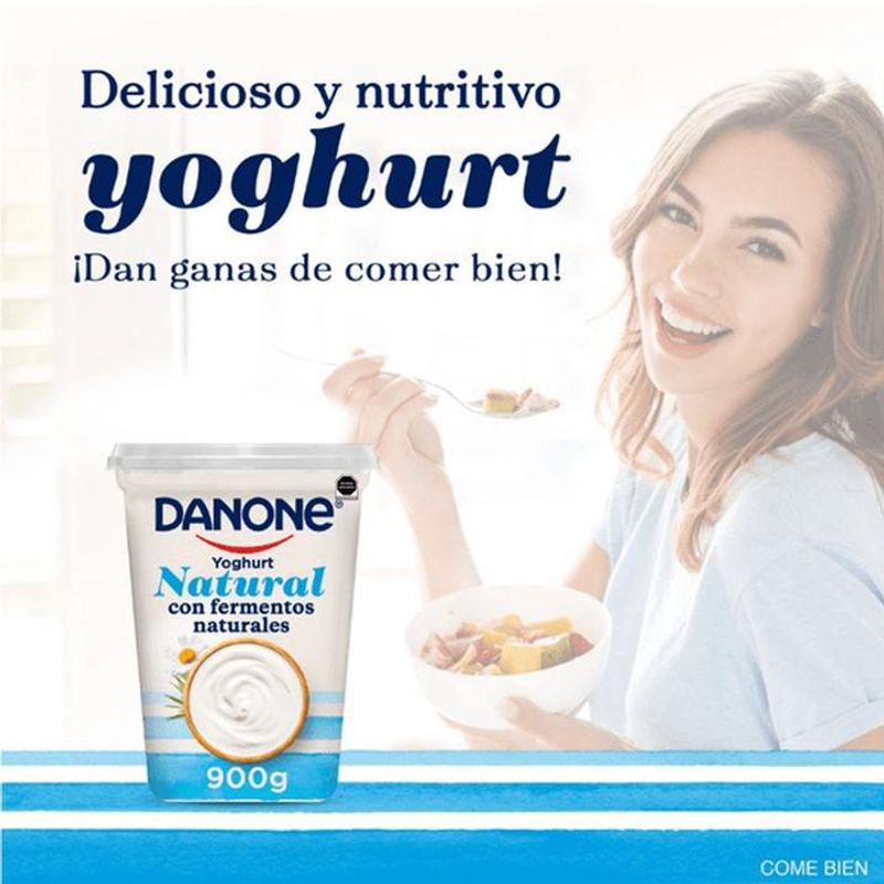 Yoghurt Danone Natural, 900 gr.