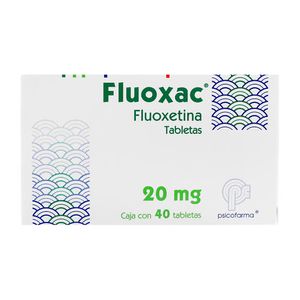 Fluoxac 20 Mg 40tab Fluoxetina 40 Pz