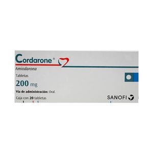 Cordarone 200 Mg 2o Tab Amiodarona 20 Pz