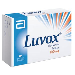 Luvox 100 Mg Grag 15 Fluvoxamina 15 Pz