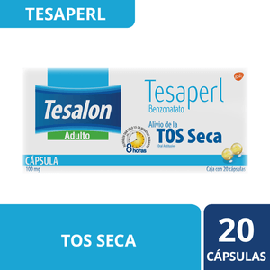 Tesalon Tesalon Tos Seca con 20 pz