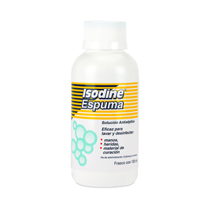 Antiséptico Isodine Espuma 120 Ml