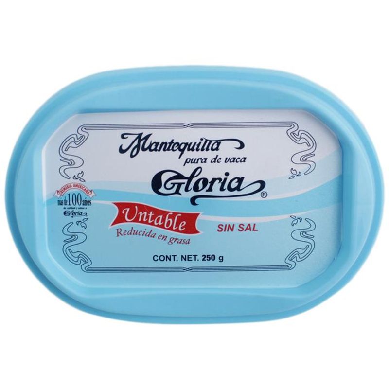 Gloria mantequilla sin sal (pack 12 x 90 g), Delivery Near You