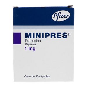 Minipres 1 Mg 30 Cap Prazosina 30 Pz