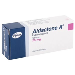 Aldactone a 25 Mg 30 Tab Espironolactona 30 Pz