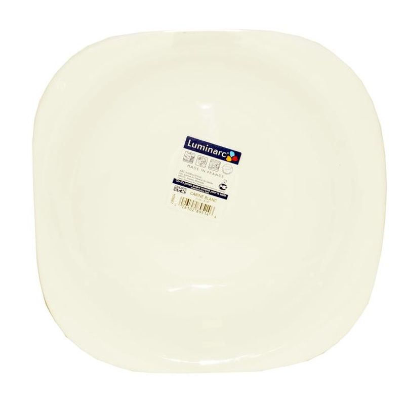 PLATO HONDO LUMINARC CARINE BLANCO