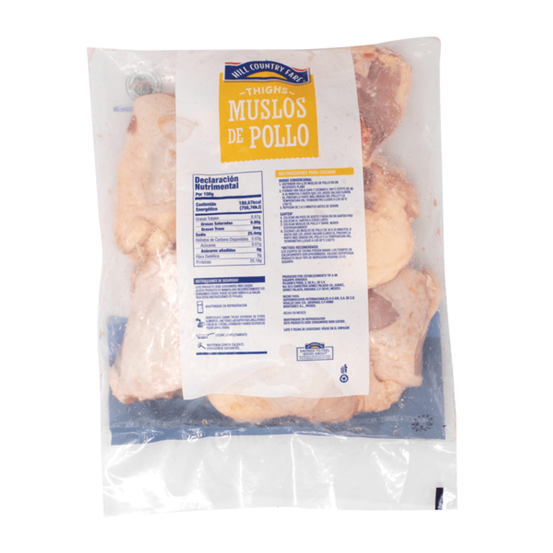 HCF Pechuga de Pollo sin Hueso sin Piel Congelado 1 kg - H-E-B México