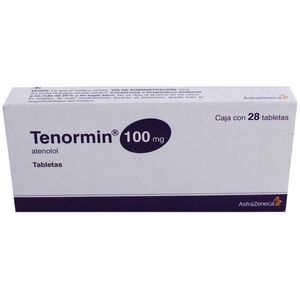 Tenormin 100 Mg 28 Tab Atenolol 28 Pz