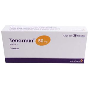 Tenormin 50 Mg 28 Tab Atenolol 28 Pz