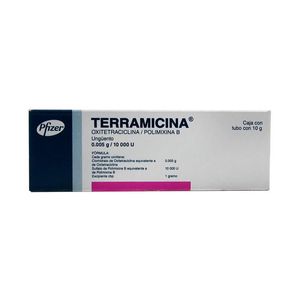 Pfizer Pbg Terramicina Oft Ung 10g 147(A) 10 g