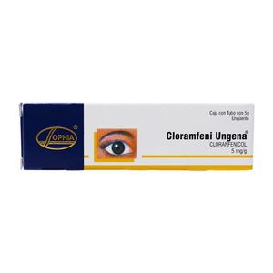 Cloramfeni Ungena Cloranfenicol 5 mg 5 g Cloramfeni Ungena  Cloranfenicol 5 mg 5 g