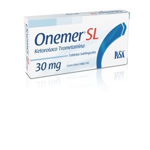 Onemer-Sl 30mg Sublin Tab6 Ketorolaco, Trometamina 6 Pz