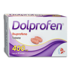 Dolprofen Ibuprofeno 400 mg 10 Tabletas