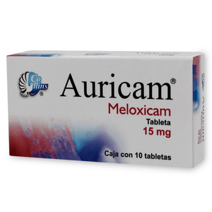 Auricam Meloxicam 15 mg 10 Tabletas